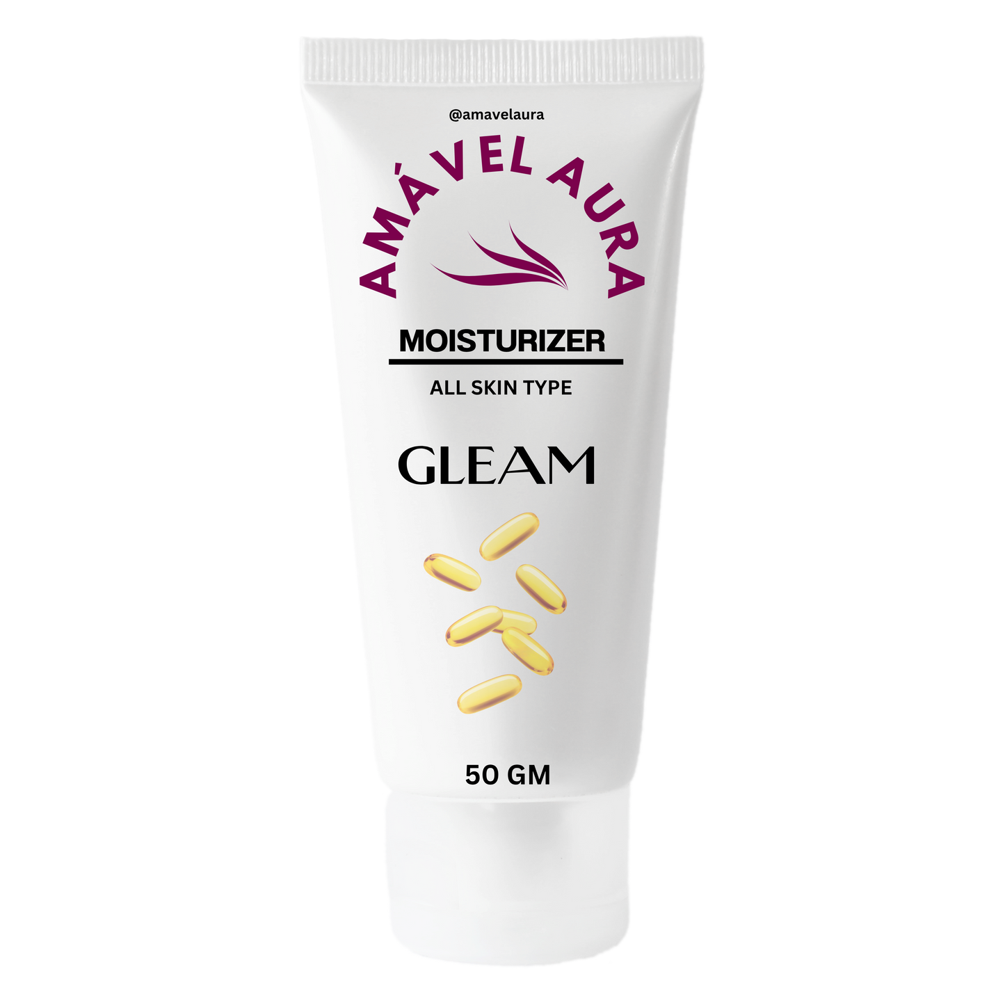 Amavel Aura Hydrating Moisture Cream – With Shea Butter & Vitamin E - 50G